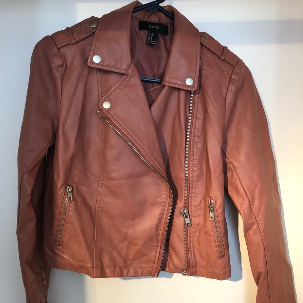 Leather jacket